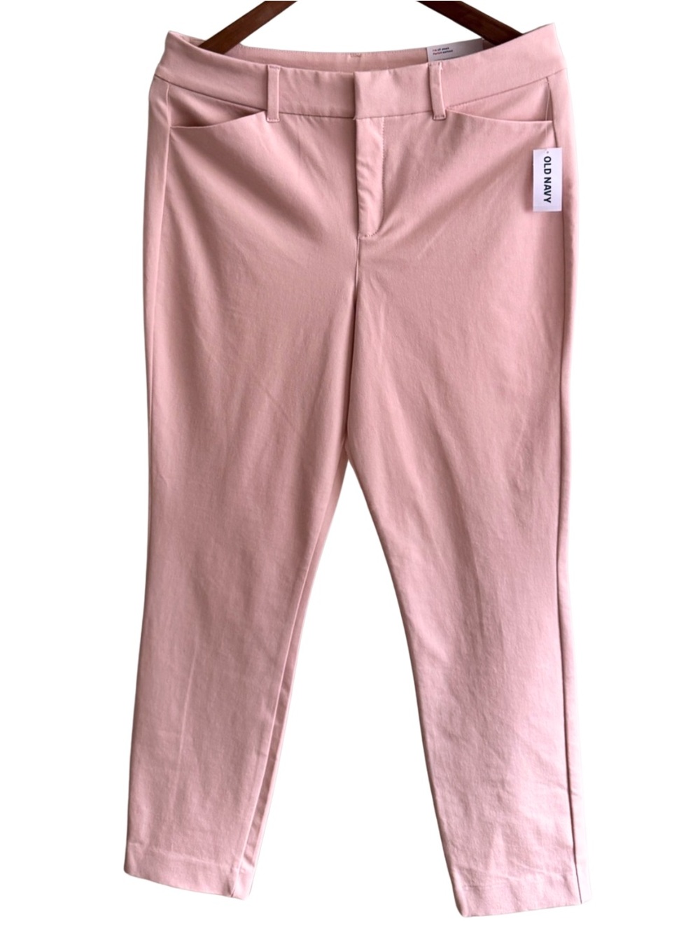 Old Navy Pixie Skinny Pants Blush Pink Size 10 NWT